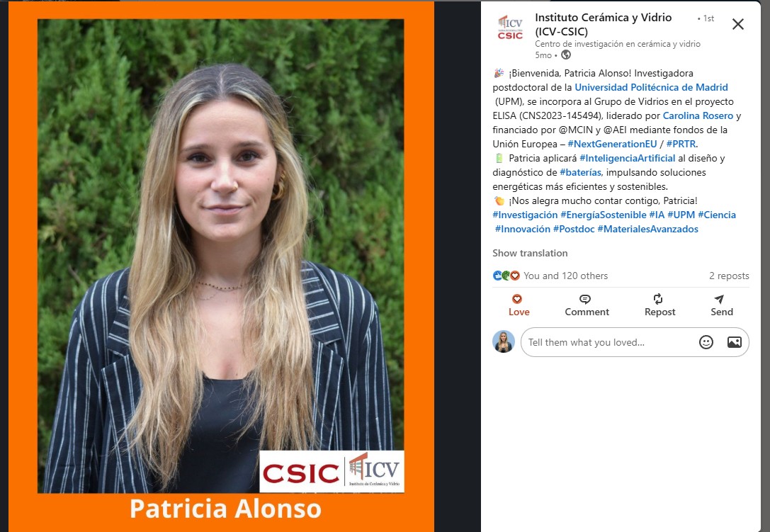 ICV-CSIC incorporation photo